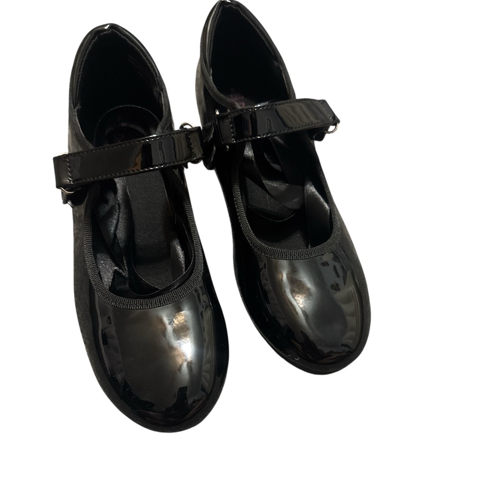 Dream Paris Black Kids Tap Shoes